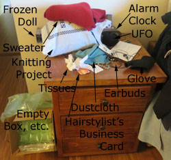 Nightstand Before