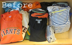 Short Sleeved T-shirts Before