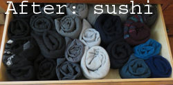 Sweater Sushi Rolls